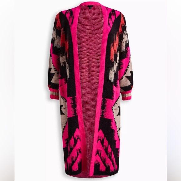 Torrid Vegan Cashmere Coatigan Balloon Sleeve Sweater  3X - Picture 4 of 12